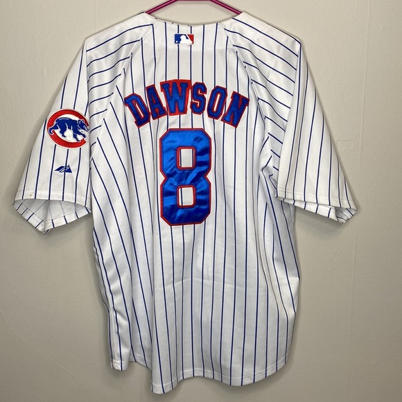 RARE VTG MLB Hall of Famer Cubs Andre Dawson Authentic Majestic Jersey size 48 - Picture 2 of 11